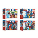 Trefl Minipuzzle 54 dílků Avengers/Hrdinové 4 druhy