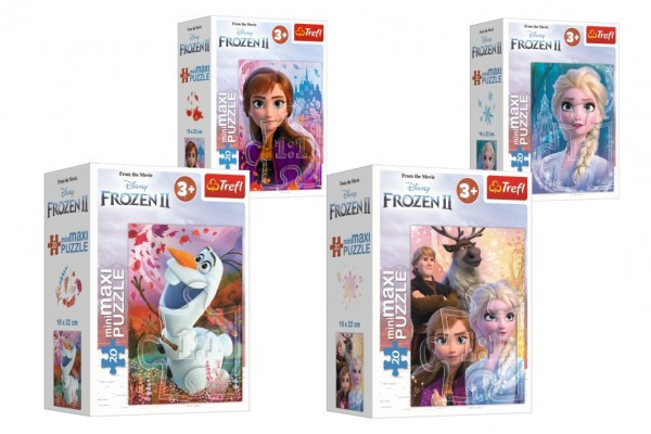 Trefl Minipuzzle miniMaxi 20 dílků Ledové království II/Frozen II