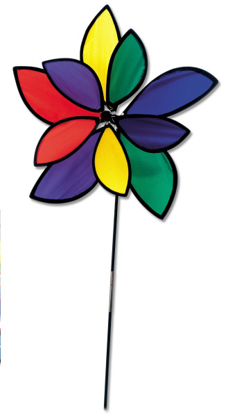 Bino Látkový větrník dvojitý - Kytka průměr 57 cm
