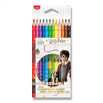Maped Pastelky Maped Color'Peps Harry Potter - 12 barev