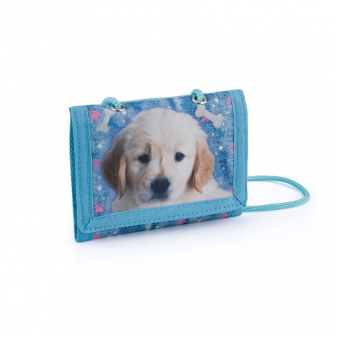 Dětská textilní peněženka pes