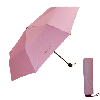 Dámský skládací deštník PASTELINI růžová
