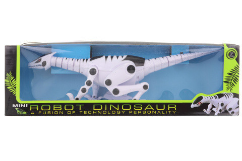 Robot dinosaurus zvukový chodící na baterie