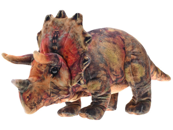 Triceratops plyšový 45cm stojící 0m+ v sáčku
