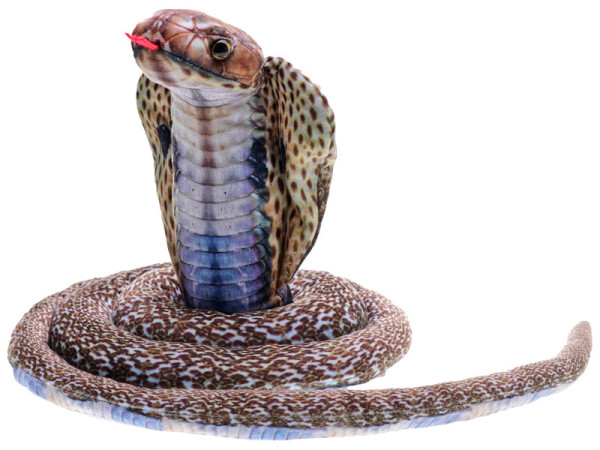 Kobra plyšová 180cm 0m+ v sáčku