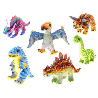 Dinosaurus plyšový 18-26cm 6druhů 0m+
