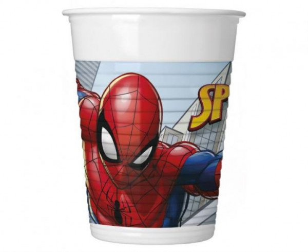 Plastový kelímek Spiderman 200 ml , 8ks