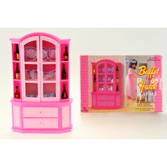 Glorie úložná skříň pro panenky typu Barbie