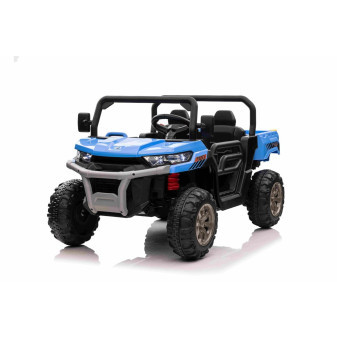 Auto Pick-Up na baterie 4x4 12V elektrické vozítko modré s dálkovým ovládáním