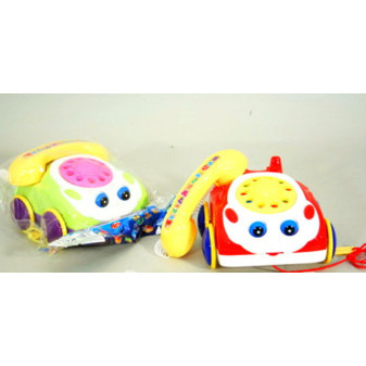 Tahací telefon plastový