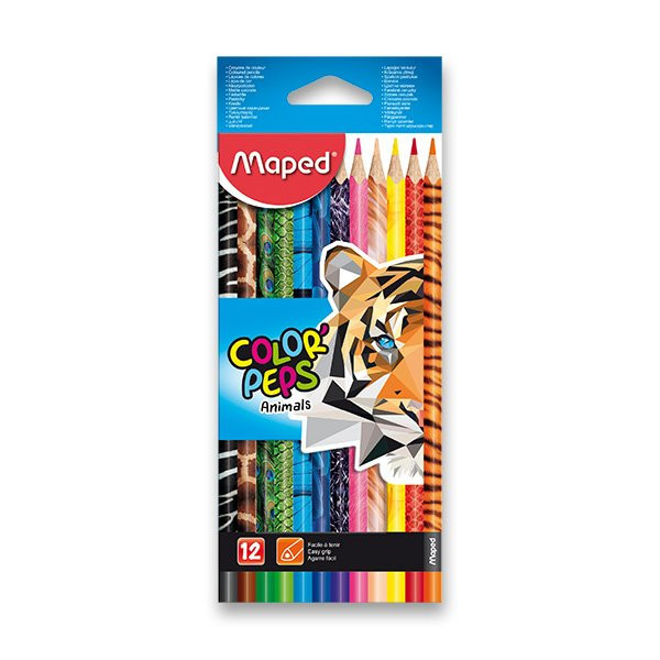Maped Pastelky Color'Peps Animals - 12 barev