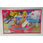 Glorie bazén pro panenky typu barbie Gloria