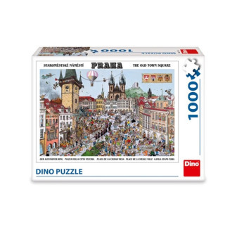 Dino Puzzle Staroměstské náměstí 1000 dílků