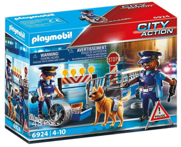 Playmobil® City Action 6924 Policejní zátaras