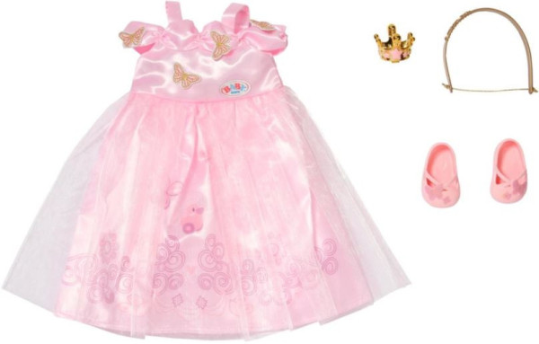 Zapf Creation Oblečení pro panenky BABY born Souprava princezna Deluxe, 43 cm