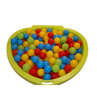 Balónky,míček míčky plastové do bazénu,hracích koutů 7cm - volně