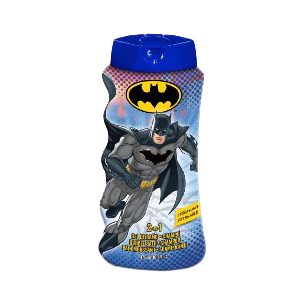 Batman 2v1 šampon a pěna do koupele 475 ml