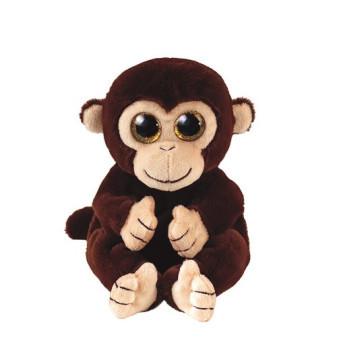 TY Beanie Bellies MATTEO - hnědá opice 15 cm