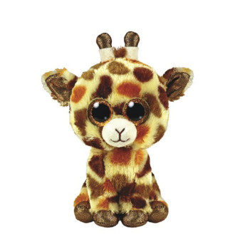 Ty  Beanie Boos STILTS, 15 cm - hnědá žirafa