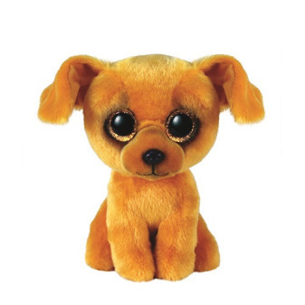 Ty Beanie Boos ZUZU, 15 cm - hnědý pes