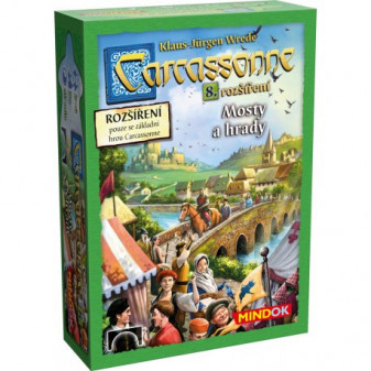 Mindok Carcassonne 8 rozšíření Mosty a hrady