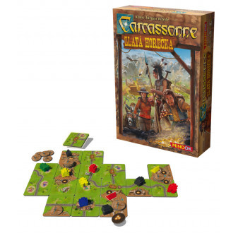 Mindok Carcassonne Zlatá horečka společenská hra