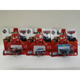 Mattel Cars mini auta na blistru různé druhy GKF65