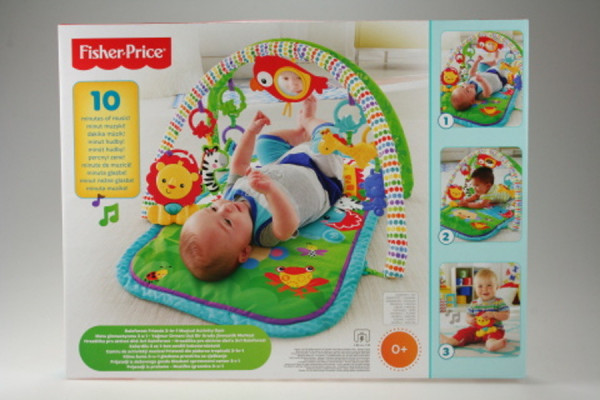 Mattel FP Hrazdička pro aktivní dítě 3 v 1 Rainforest  Fisher Price CHP85