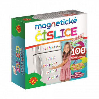 Pexi Magnetické číslice na lednici 100 dílků