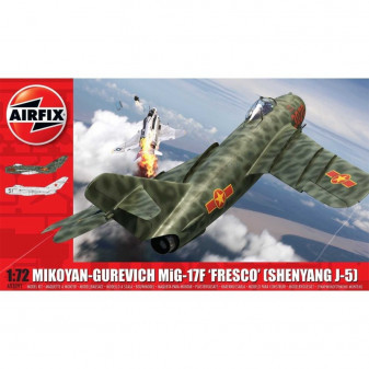 Airfix Classic Kit letadlo A03091 - Mikoyan-Gurevich MiG-17F 'Fresco' (1:72)