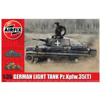 Airfix Classic Kit tank A1362 - German Light Tank Pz.Kpfw.35(t) (1:35)