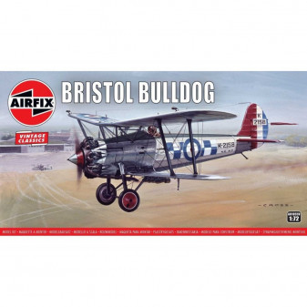Airfix Classic Kit VINTAGE letadlo A01055V - Bristol Bulldog (1:72)