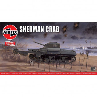 Airfix Classic Kit VINTAGE tank A02320V - Sherman Crab (1:76)