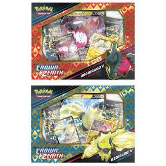 ADC Pokémon Pokémon TCG: SWSH12.5Crown Zenith - Regieleki V Box