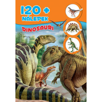 Knížka Dinosauři - Aktivity se 120 nálepkami