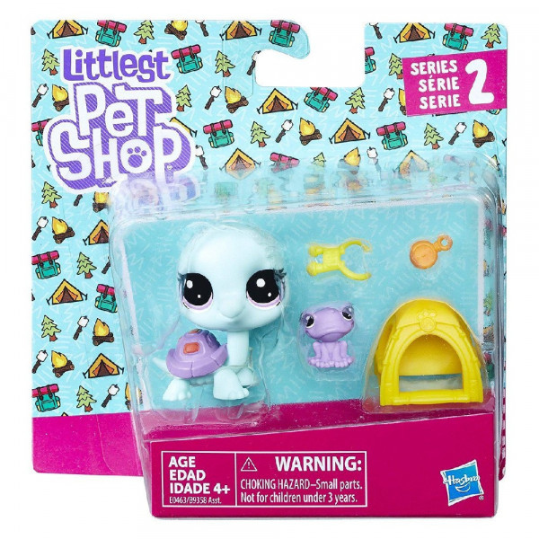 Hasbro LPS Littlest Pet Shop maminka s miminkem a doplňky - želva B9358