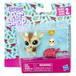 Hasbro LPS Littlest Pet Shop maminka s miminkem a doplňky pejsek