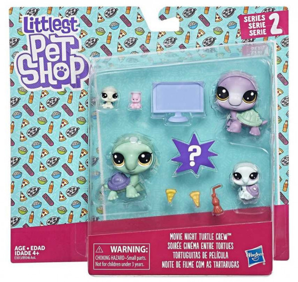 Hasbro LPS LIttlest Pet Shop rodinné balení zvířátek B9346