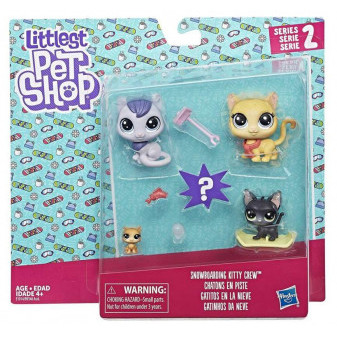 Hasbro LPS LIttlest Pet Shop rodinné balení zvířátek B9346