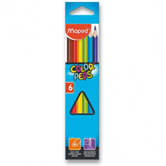 Maped Pastelky Maped Color'Peps - 6 barev