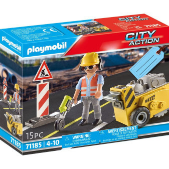 Playmobil® City Action 71185 Stavební dělník s frézou