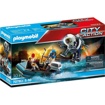 Playmobil® City Action 70782 Policejní Jetpack: Zatčení zloděje umění