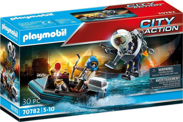 Playmobil® City Action 70782 Policejní Jetpack: Zatčení zloděje umění