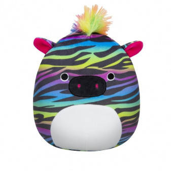 SQUISHMALLOWS Duhová zebra - Safiyah, 20 cm