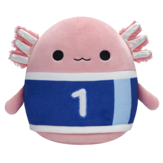 SQUISHMALLOWS Axolotl s fotbalovým dresem - Archie,  20 cm