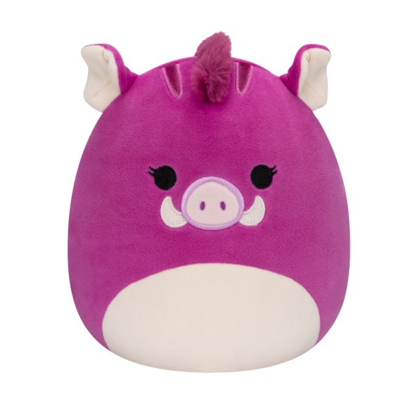 SQUISHMALLOWS Fialový kanec - Jenna 20 cm