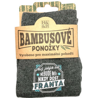 Albi Bambusové ponožky - Franta vel. 39-46