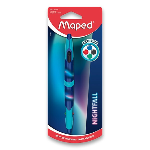 Maped Kuličková tužka Maped Twin Tip 4 Nightfall