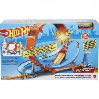 Mattel HW Hot Wheels Masivní smyčka GTV14