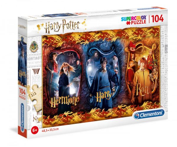 Clementoni 61885 Puzzle Supercolor Harry Potter 104 dílků